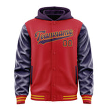 Custom Red Purple Jacket