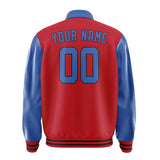 Custom Red Sky Blue Jacket