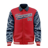 Custom Red Blue Jacket