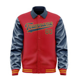 Custom Red Blue Jacket