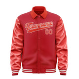 Custom Red Orange Red Jacket