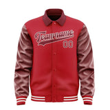 Custom Red Crimson Red Jacket