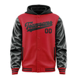 Custom Red Black Jacket