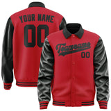 Custom Red Black Jacket
