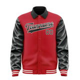 Custom Red Black Jacket