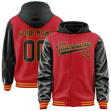 Custom Red Black Jacket