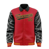 Custom Red Black Jacket