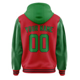 Custom Red Emerald Green Jacket