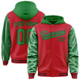 Custom Red Emerald Green Jacket