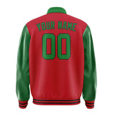 Custom Red Emerald Green Jacket