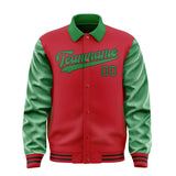 Custom Red Emerald Green Jacket