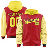 Custom Red Light Yellow Jacket