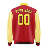 Custom Red Light Yellow Jacket