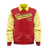 Custom Red Light Yellow Jacket