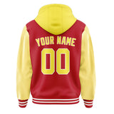 Custom Red Light Yellow Jacket