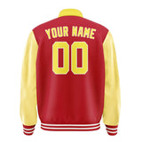 Custom Red Light Yellow Jacket