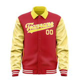 Custom Red Light Yellow Jacket