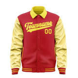 Custom Red Light Yellow Jacket