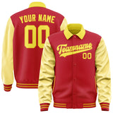 Custom Red Light Yellow Jacket