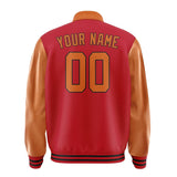 Custom Red Orange Jacket