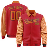 Custom Red Orange Jacket