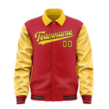 Custom Red Gold Jacket