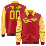 Custom Red Gold Jacket