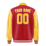Custom Red Gold Jacket