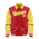 Custom Red Gold Jacket