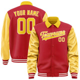 Custom Red Gold Jacket