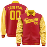 Custom Red Gold Jacket