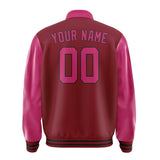 Custom Crimson Red Pink Jacket