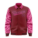 Custom Crimson Red Pink Jacket