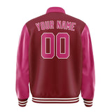 Custom Crimson Red Pink Jacket