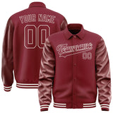Custom Crimson Red Crimson Red Jacket