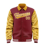 Custom Crimson Red Yellow Jacket