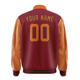 Custom Crimson Red Orange Jacket