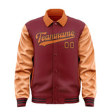 Custom Crimson Red Orange Jacket