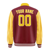 Custom Crimson Red Gold Jacket