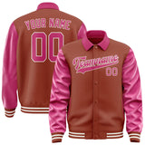 Custom Coral Red Pink Jacket