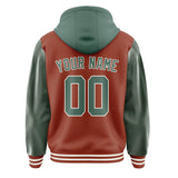 Custom Coral Red Blue Green Jacket