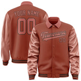Custom Coral Red Copper Rose Jacket