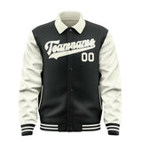 Custom Black Cream Jacket