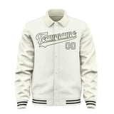 Custom White Cream Jacket