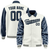 Custom White Blue Jacket