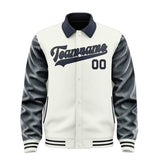 Custom White Navy Jacket