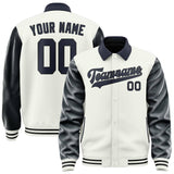 Custom White Navy Jacket