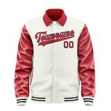 Custom White Red Jacket