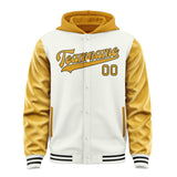 Custom White Yellow Jacket