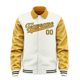 Custom White Yellow Jacket
